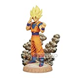 Figura Goky SS2 Dragon Ball Z History Box, Banpresto Multicolor 198773