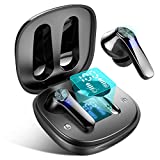 Auriculares Bluetooth 5.1 Auriculares Inalambricos Deportivos Reducción de Ruido In-Ear Auriculares HiFi Stereo Cascos Sport con Microfono 35 Horas de Eeproducción IP7 Impermeable Carga Rápida USB-C