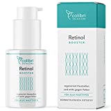 Sérum de retinol de dosis alta - Complejo activo de 4 ingredientes con retinol, retinal, bakuchiol y ceramidas - Vitamina B3 - Serum Retinol puro para la cara - Contorno de Ojos - Made in Germany