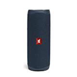JBL Flip 5 - Altavoz inalámbrico portátil con Bluetooth, speaker resistente al agua (IPX7), JBL PartyBoost, hasta 12h de reproducción con sonido de calidad, azul