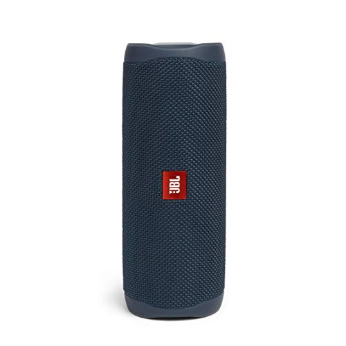 JBL Flip 5 - Altavoz inalámbrico portátil con Bluetooth, speaker resistente al agua (IPX7), JBL PartyBoost, hasta 12h de reproducción con sonido de calidad, azul
