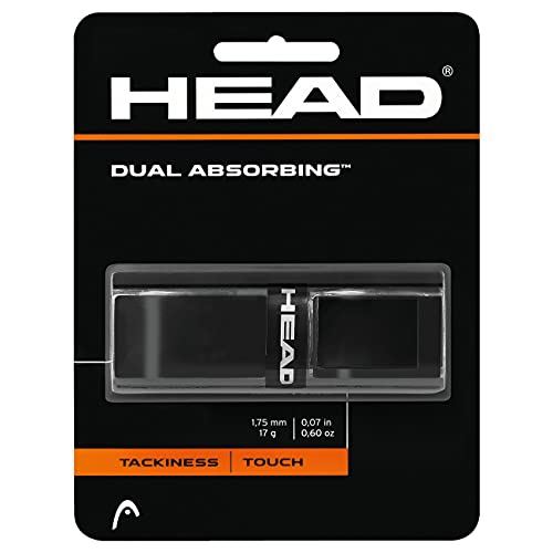 Head Dual Absorbing Grips, Unisex, Negro, Talla Única