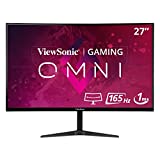 Viewsonic VX2718-2KPC-MHD Monitor Gaming Curvo 27" WQHD, Adaptive Sync, 1 ms, 165 Hz, HDMI, DP, Altavoz, Negro