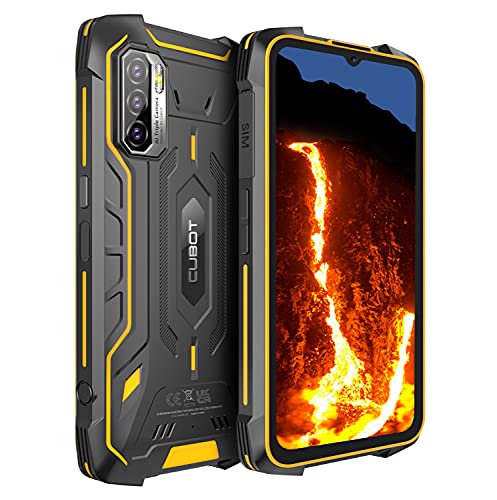 Teléfono Móvil Resistente CUBOT KingKong 5 Pro, Android 11.0 Smartphone Robusto,Batería 8000mAh,4+64GB(TF 256GB) 6,088" HD+,Cámara 48MP+25MP,IP68/IP69K Móviles Antigolpes,Octa-Core,Dual SIM 4G,NFC,OTG