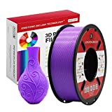 PLA Púrpura Filamento de Impresión 3D 1.75mm Materiales Precisión +/- 0.02 mm 1kg/un carrete