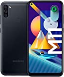 SAMSUNG Galaxy M11 | Smartphone Dual SIM, Pantalla de 6,4"", Cámara 13 MP, 3 GB RAM, 32 GB ROM Ampliables, Batería 5.000 mAh, Android, Color Negro
