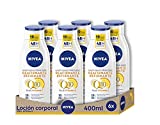 NIVEA Q10 Plus Vitamina C Loción Reafirmante Corporal pack de 6 (6 x 400 ml), loción hidratante corporal para piel normal, coenzima Q10 para una piel elástica en 10 días