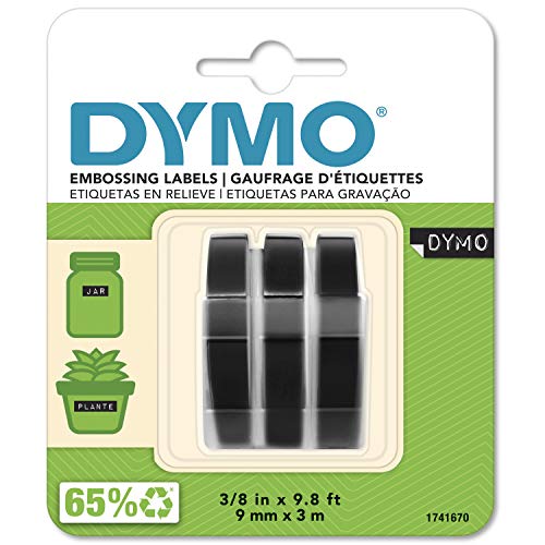 Dymo 3D Label Tapes - Cintas Para Impresoras de Etiquetas (Ampolla, 9 Mm, 3 M)