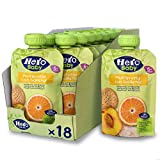 Hero Baby Bolsita de Multifrutas con Galletas - Para Bebés a Partir de los 6 Meses - Pack de 18 x 100 g