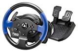 Thrustmaster T150 volante de carreras ergonómico con un juego de 2 pedales - Compatible con PS4 y PC - Funciona con juegos de PS5