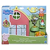 Peppa Pig Peppa F36585L0 Adventures Peppas - Casita de jardín (Incluye 1 Personaje, 5 Accesorios, asa de Transporte, Apto para niños a Partir de 3 años)