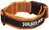 Julius-K9 Collar con Asa 50Mm Naranja 1 Unidad 350 g