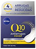 NIVEA Q10 Power Antiarrugas Cuidado de Noche (1 x 50 ml), crema antiarrugas hidratante, crema de noche para reducir las arrugas, crema reafirmante facial