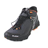 Salewa MS Ultra Flex Mid Gore-TEX Zapatillas de trail running, Black/Holland, 43 EU