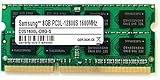 Samsung Memoria RAM DDR3 de 8 GB, 1600 MHz, PC3L 12800S, SO DIMM, baja tensión.