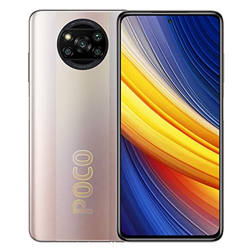Xiaomi Poco X3 Pro Smartphone 6GB 128GB 120Hz 6.67" FHD LCD DotDisplay Qualcomm SnapdragonTM 860, 5160mAh (typ) Batería 48MP Cámara, Versión Global, Oro