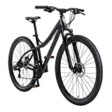 BIKESTAR Bicicleta de montaña Hardtail de Aluminio, 21 Marchas Shimano 29" Pulgadas | Mountainbike con Frenos de Disco Cuadro 18" MTB | Negro Gris