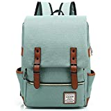 HASAGEI Mochila Unisex de Lona Mochila del Ordenador Portátil Mochila Escolar Vuelta al Cole