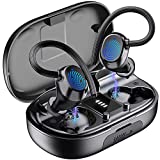 Auriculares Inalámbricos Deportivos, Auriculares Bluetooth 5.1 Deporte IPX7 Impermeable Cascos Inalámbricos con Mic 48H Estéreo Cancelación de Ruido In-Ear Auriculares Running/Sport-2021 Actualizado