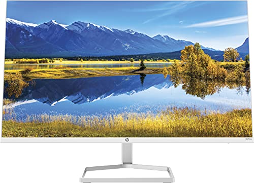 HP M27fwa - Monitor de 27" Full HD (1920 x 1080, 75Hz, 5ms, IPS, 16:9, AMD FreeSync, HDMI, VGA, Antirreflejo, Eye Ease, Inclinación Ajustable, Altavoces) Plata