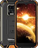 DOOGEE S59 Movil Resistente, 10050mAh Batería 4GB RAM+64GB ROM Smartphone, IP68 IP69K, Cámara Quad AI 16MP Telefono Antigolpes, Carga Rápida de 24W, Potente Altavoz 2W, Android 10, 4G, 5.71", NFC/GPS