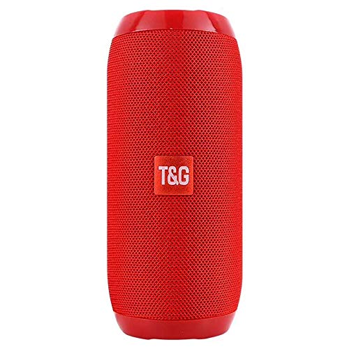 Altavoz Bluetooth recargable 10 W WiFi altavoz impermeable radio TG117 (rojo)