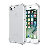 REY Funda Anti-Shock Gel Transparente para iPhone 7 / iPhone 8 / iPhone SE 2020, Ultra Fina 0,33mm, Esquinas Reforzadas, Silicona TPU de Alta Resistencia y Flexibilidad, Anti Golpes