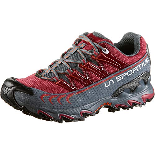 La Sportiva Ultra Raptor Woman GTX, Zapatillas de Trail Running Mujer, Multicolor (Garnet/Slate 000), 37.5 EU