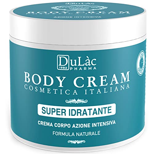Dulàc Crema Hidratante Corporal, Reafirmante y Natural, Sin Parabenos con Aceite Tsubaki, Flor De La Pasión Orgánica y Vainilla, Made en Italy, para Mujeres y Hombres