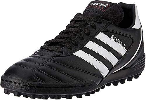 Adidas Kaiser 5 Team Botas de fútbol hombre, Multicolor (Negro/Blanco),36 EU