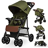 LIONELO Emma Plus Silla de paseo hasta 15 kg 6-36M Respaldo ajustable Cinturón de seguridad de 5 puntos Capucha profunda Organizador para padres Cesta grande para la compra