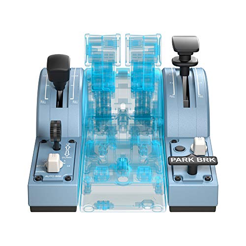 Thrustmaster TCA Quadrant Add-on Airbus Edition, Réplicas Ergonómicas de Airbus - Compatible con PC