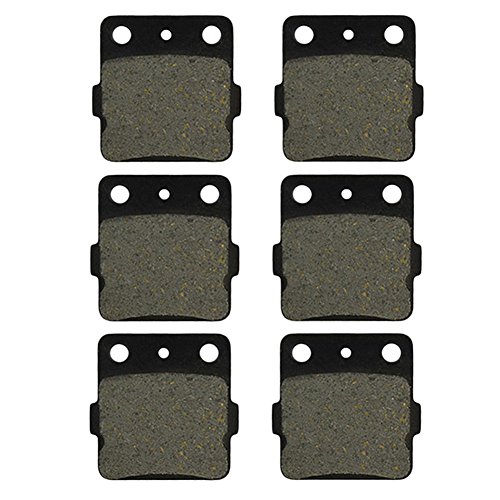 AHL-Kit Motocicleta Pastillas de freno para Yamaha YFM660 Raptor 2001-2005