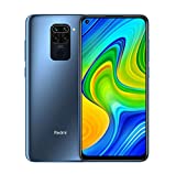Xiaomi Redmi Note 9 Smartphone 4GB 128GB, 48MP Quad Camera, 6.53”FHD + DotDisplay, 5020 mAh, 3.5mm Headphone Jack NFC, Gris