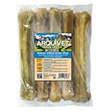 Arquivet Hueso prensado piel de vacuno - Snacks para perros - Chuches para perros - Golosinas para perros - Treats para perro deliciosos - 26,5 cm - Bolsa 5 uds.