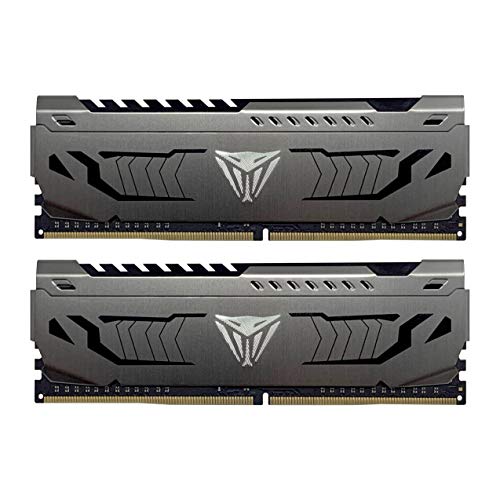 Patriot Memory Viper Steel DDR4 3200 64GB (2x32GB) CL16 Kit de Memoria RAM Alto Rendimiento Gris