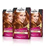 Schwarzkopf Palette Intensive - Tinte 9.7 cabello Rubio Cobrizo – Perfecta cobertura de canas – Coloración Permanente de Cuidado con Aceite de Marula - Color duradero hasta 8 semanas (Pack de 3)
