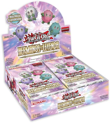 Yu-Gi-Oh! JUEGO DE CARTAS COLECCIONABLES - Sobres de Cartas Hermanos de Leyenda (Idioma ESPAÑOL)