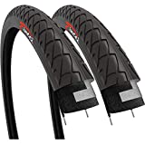 Fincci Par 26 x 2,10 Pulgadas 54-559 Cubiertas para Carretera MTB Montaña Hibrida Bici Bicicleta (Paquete de 2)