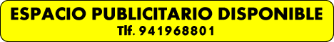 Espacio publicitario disponible