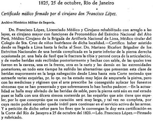 Lima Norte Carabayllo Quiapata Canta Mariano Ricafort Coronel Brigadier